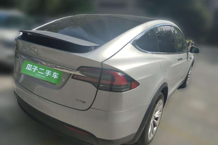 Used Tesla Model X 2017 X 100D Long Range Edition Rear Right 45 Deg