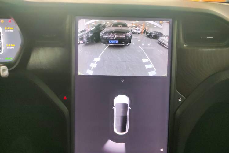 Used Tesla Model X 2017 X 100D Long Range Edition Audio And AC Panel