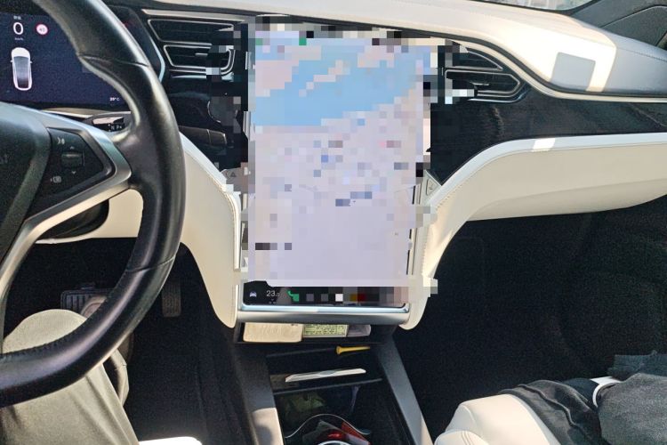 Used Tesla Model X 2017 X 100D Long Range Edition Audio And AC Panel