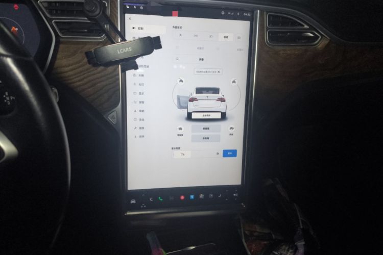 Used Tesla Model X 2017 X 100D Long Range Edition Audio And AC Panel
