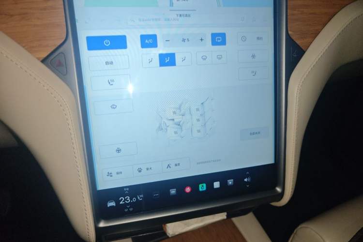 Used Tesla Model X 2017 X 100D Long Range Edition Audio And AC Panel