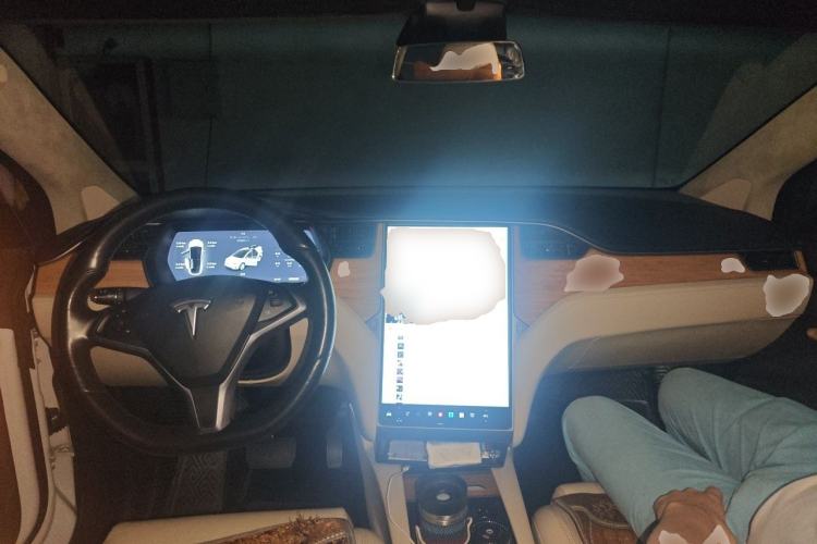 Used Tesla Model X 2017 X 100D Long Range Edition Center Console