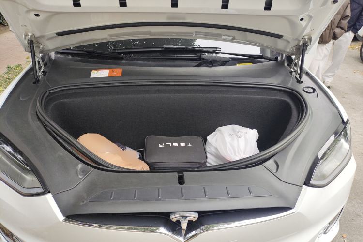 Used Tesla Model X 2017 X 100D Long Range Edition Engine Bay