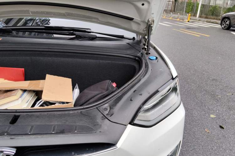 Used Tesla Model X 2017 X 100D Long Range Edition Engine Bay Left