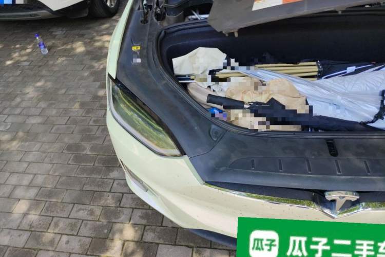 Used Tesla Model X 2017 X 100D Long Range Edition Engine Bay Right