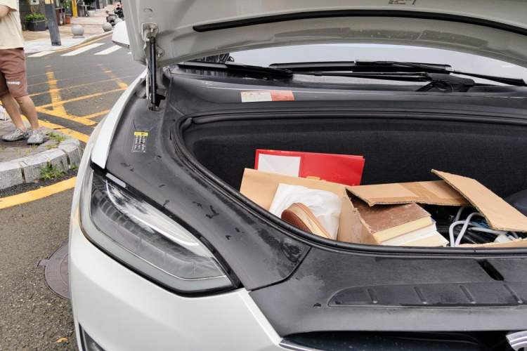 Used Tesla Model X 2017 X 100D Long Range Edition Engine Bay Right