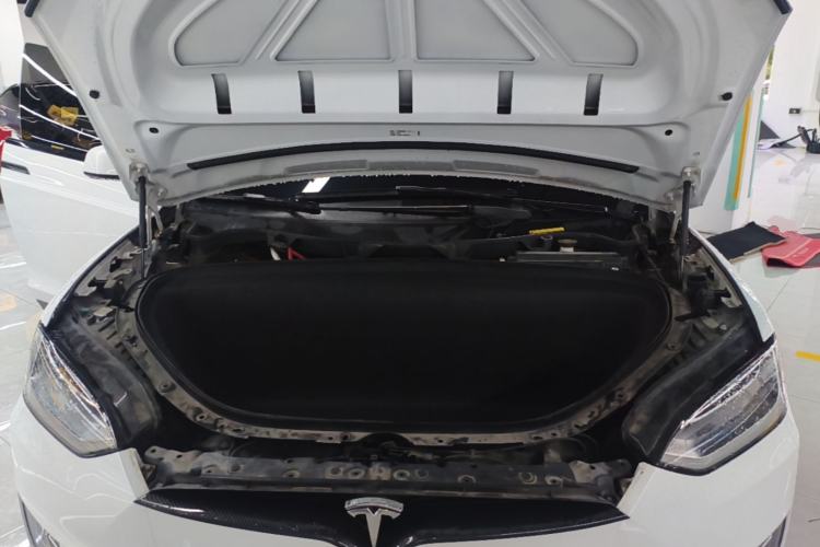 Used Tesla Model X 2017 X 100D Long Range Edition Engine Bay