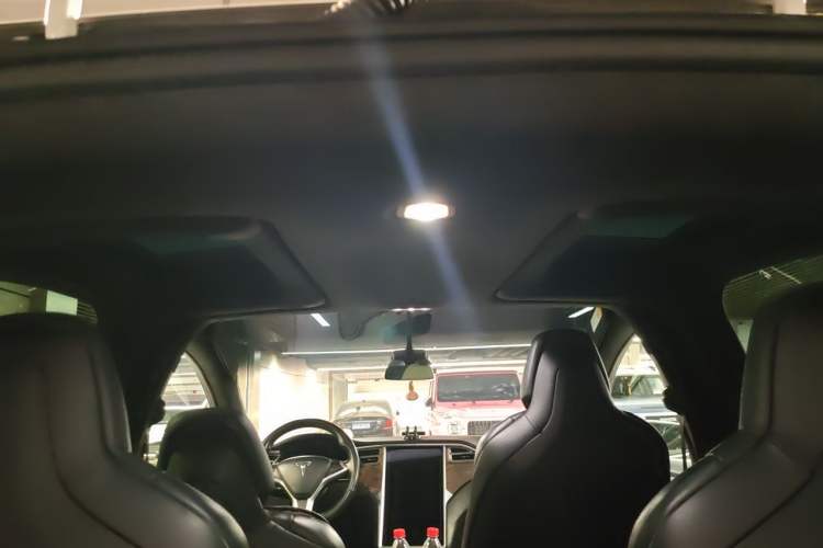 Used Tesla Model X 2017 X 100D Long Range Edition Headliner