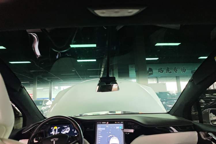 Used Tesla Model X 2017 X 100D Long Range Edition Headliner