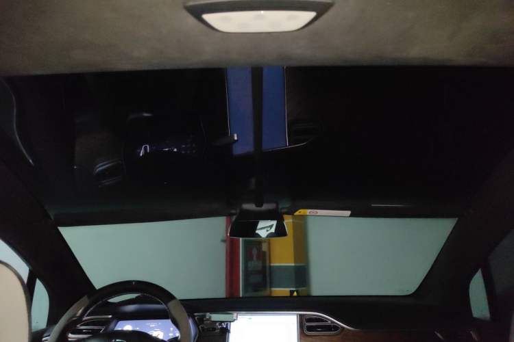 Used Tesla Model X 2017 X 100D Long Range Edition Headliner