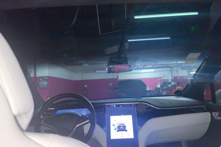Used Tesla Model X 2017 X 100D Long Range Edition Headliner