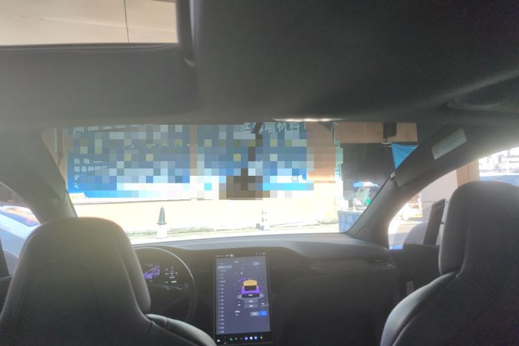 Used Tesla Model X 2017 X 100D Long Range Edition Headliner