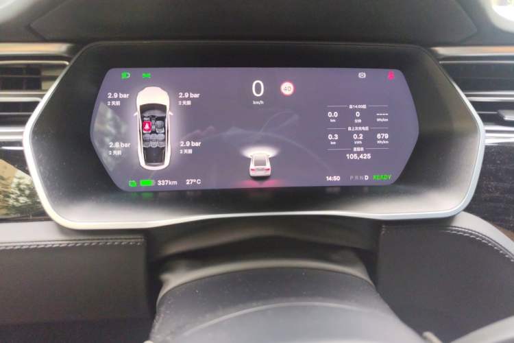 Used Tesla Model X 2017 X 100D Long Range Edition Instrument Cluster