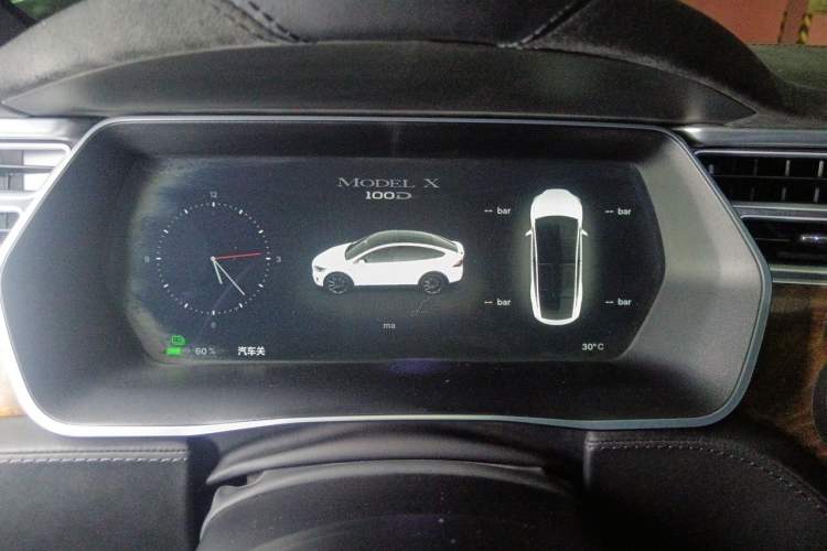 Used Tesla Model X 2017 X 100D Long Range Edition Instrument Cluster