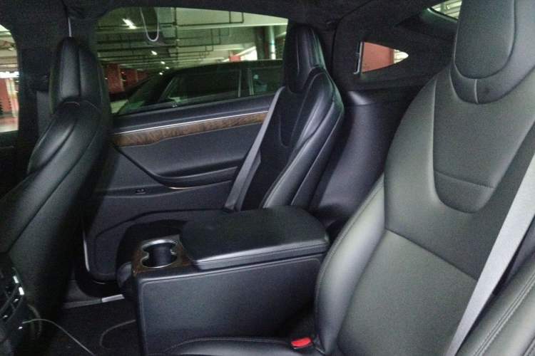 Used Tesla Model X 2017 X 100D Long Range Edition Left Rear Seat