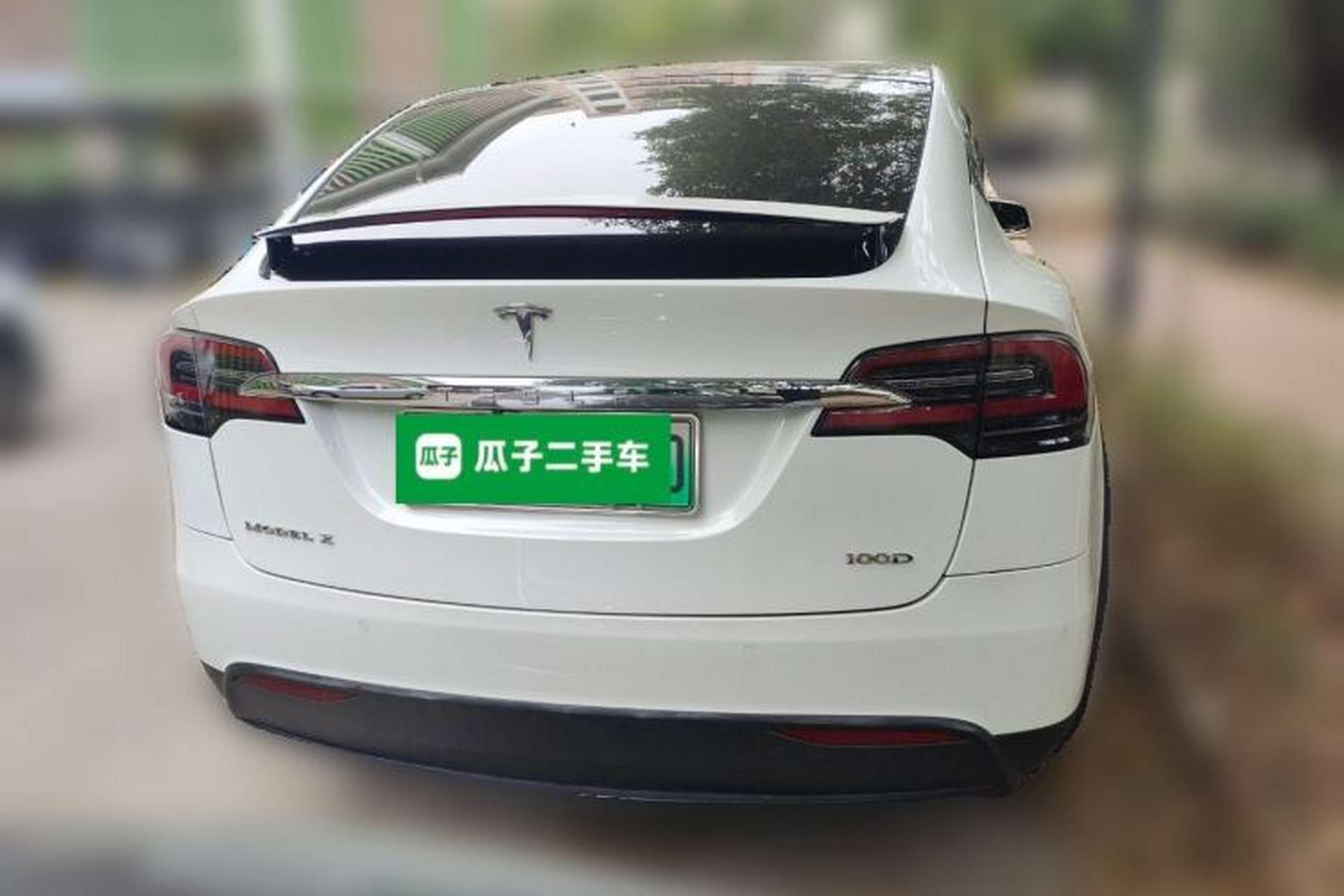 Used Tesla Model X 2017 X 100D Long Range Edition Rear