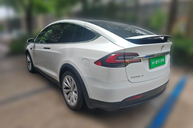 Used Tesla Model X 2017 X 100D Long Range Edition Rear Left 45 Deg
