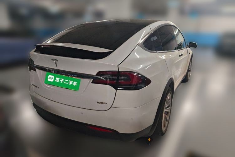Used Tesla Model X 2017 X 100D Long Range Edition Rear Right 45 Deg