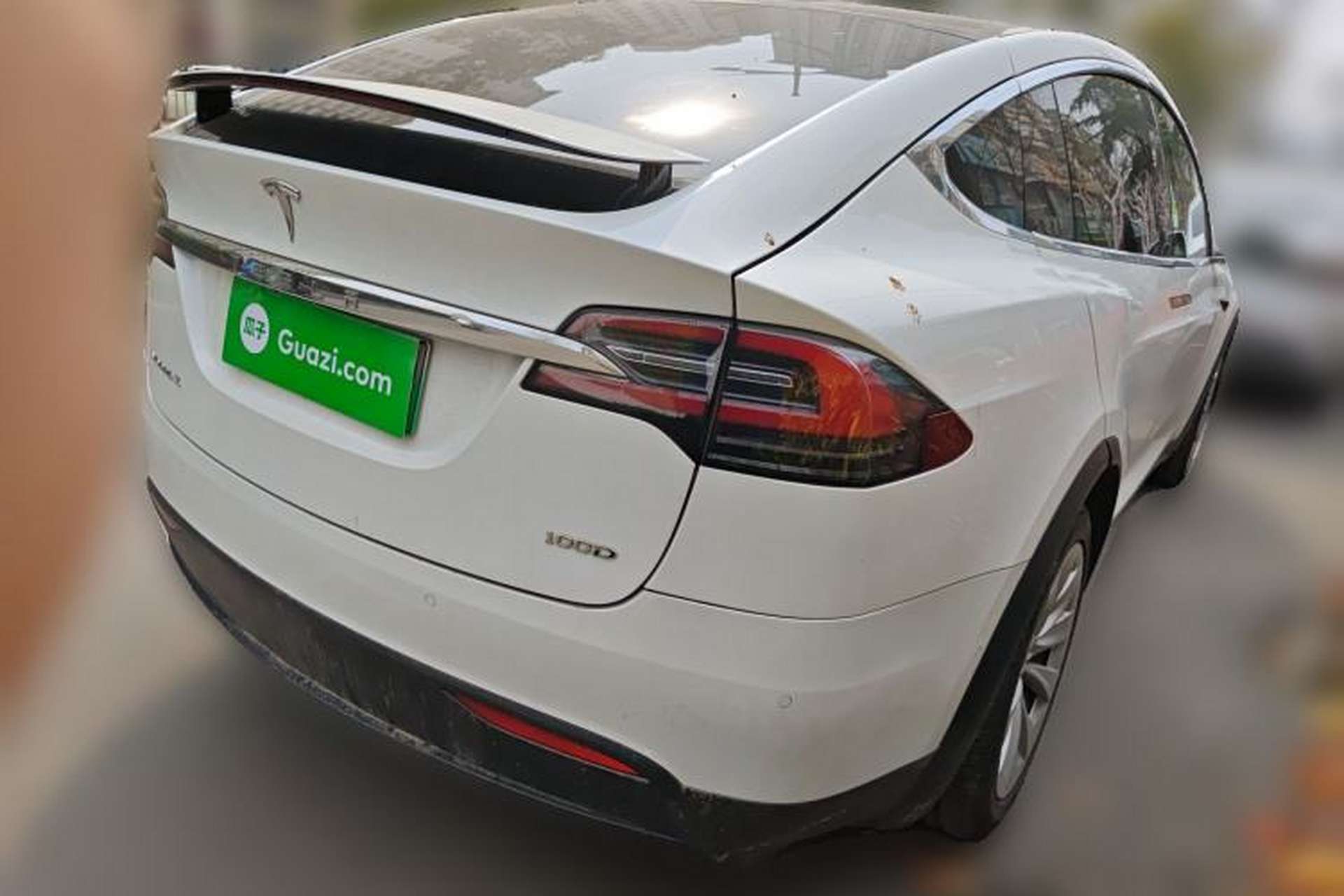 Used Tesla Model X 2017 X 100D Long Range Edition Rear Right 45 Deg