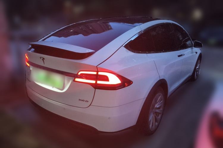 Used Tesla Model X 2017 X 100D Long Range Edition Rear Right 45 Deg