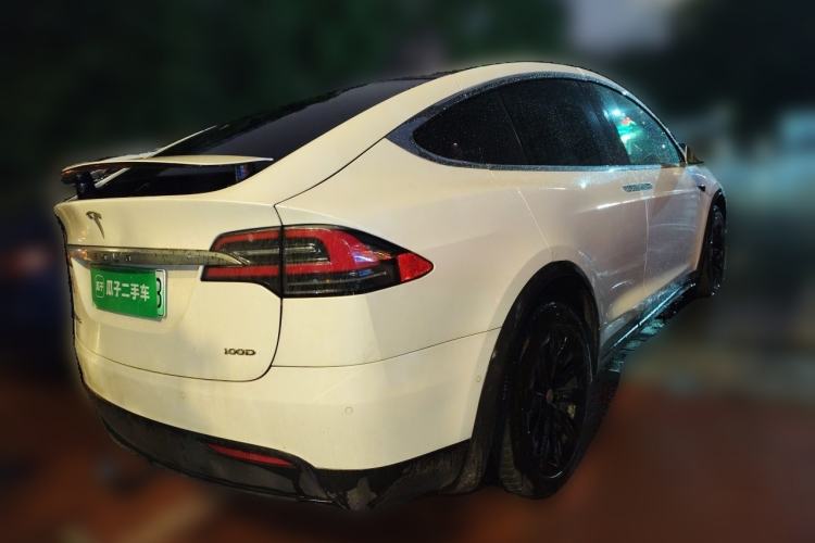Used Tesla Model X 2017 X 100D Long Range Edition Rear Right 45 Deg