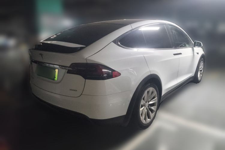 Used Tesla Model X 2017 X 100D Long Range Edition Rear Right 45 Deg