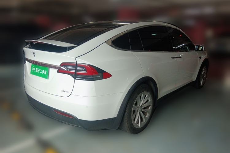 Used Tesla Model X 2017 X 100D Long Range Edition Rear Right 45 Deg