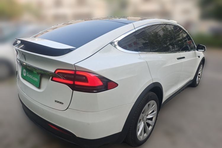 Used Tesla Model X 2017 X 100D Long Range Edition Rear Right 45 Deg