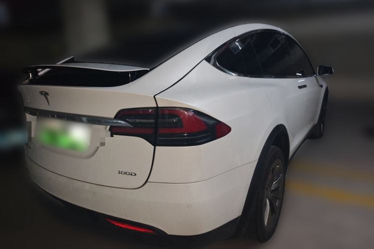 Used Tesla Model X 2017 X 100D Long Range Edition Rear Right 45 Deg