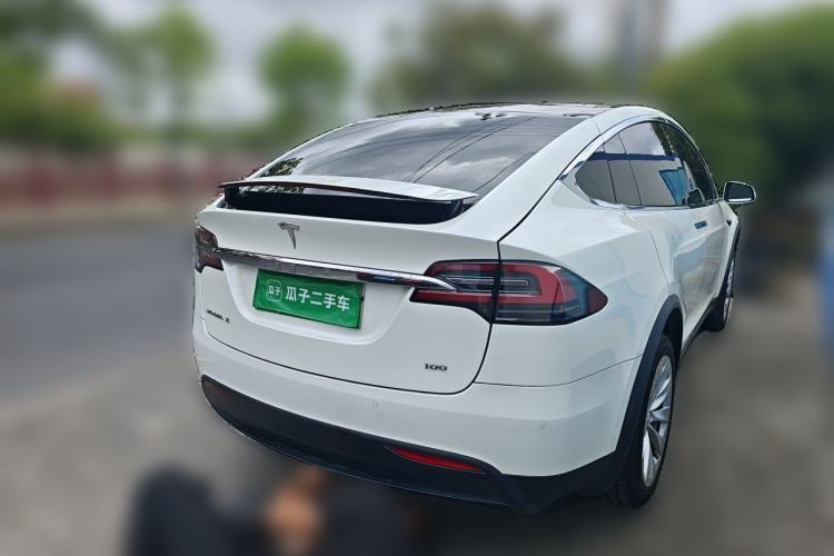 Used Tesla Model X  Rear Right 45 Deg