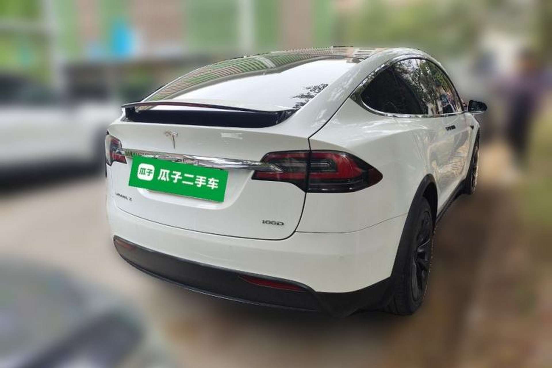 Used Tesla Model X 2017 X 100D Long Range Edition Rear Right 45 Deg
