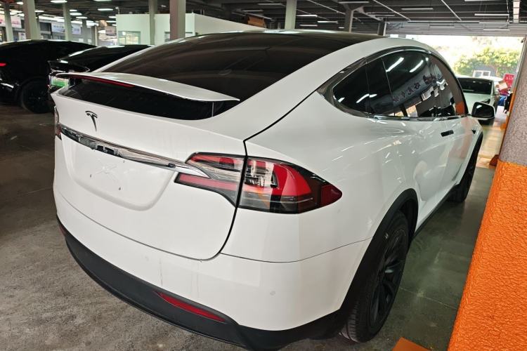 Used Tesla Model X 2017 X 100D Long Range Edition Rear Right 45 Deg