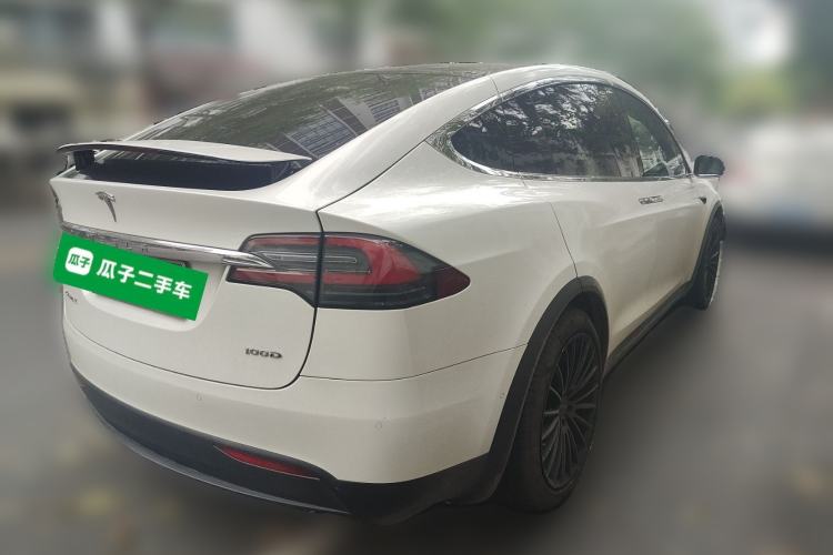 Used Tesla Model X 2017 X 100D Long Range Edition Rear Right 45 Deg