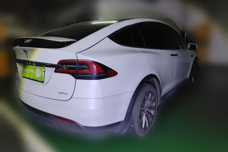 Used Tesla Model X 2017 X 100D Long Range Edition Rear Right 45 Deg