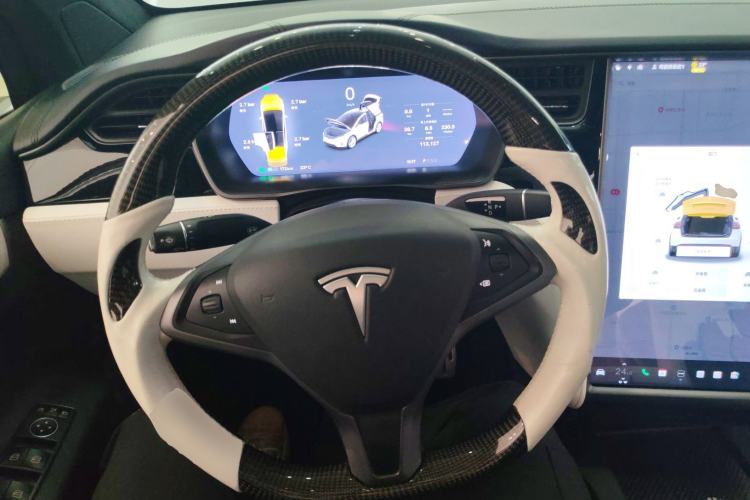 Used Tesla Model X 2017 X 100D Long Range Edition Steering Wheel