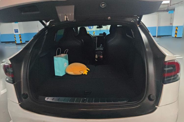 Used Tesla Model X 2017 X 100D Long Range Edition Trunk