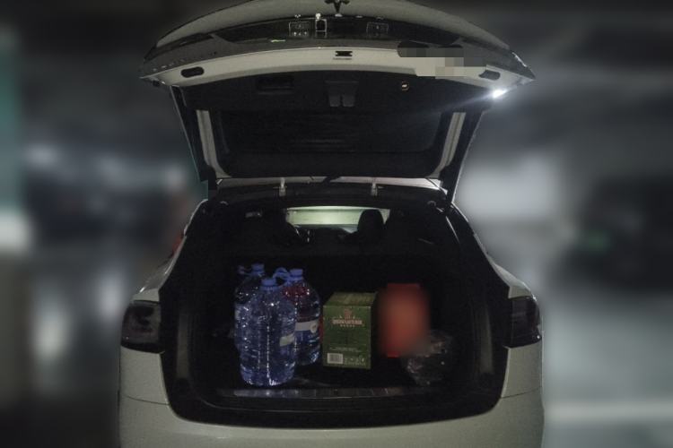 Used Tesla Model X 2017 X 100D Long Range Edition Trunk