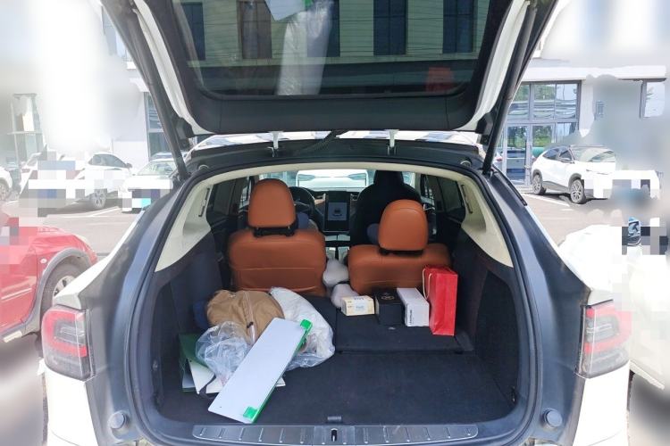 Used Tesla Model X 2017 X 100D Long Range Edition Trunk
