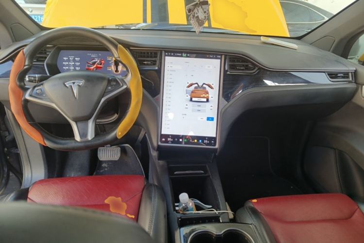 Used Tesla Model X 2017 X 100D Long Range Edition Center Console