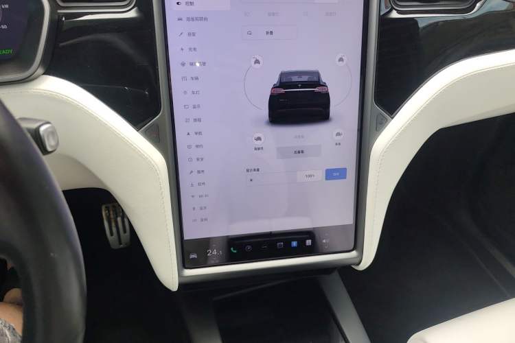 Used Tesla Model X 2019 Performance High-Performance Edition Audio And AC Panel