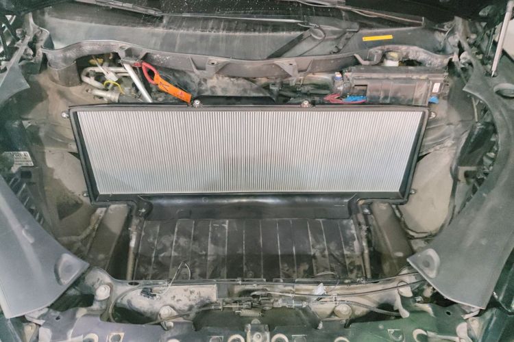 Used Tesla Model X 2019 Long-Range Version Engine Bay