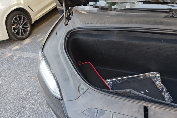 Used Tesla Model X 2019 Long-Range Version Engine Bay Right
