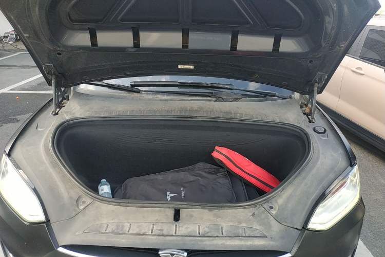 Used Tesla Model X 2019 Performance High-Performance Edition Engine Bay