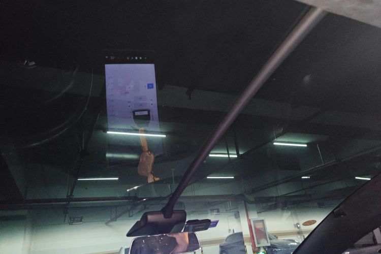 Used Tesla Model X 2019 Long-Range Version Headliner
