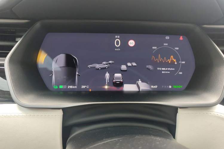 Used Tesla Model X 2019 Performance High-Performance Edition Instrument Cluster