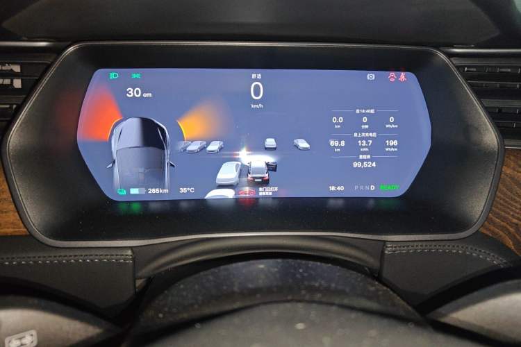Used Tesla Model X 2019 Long-Range Version Instrument Cluster