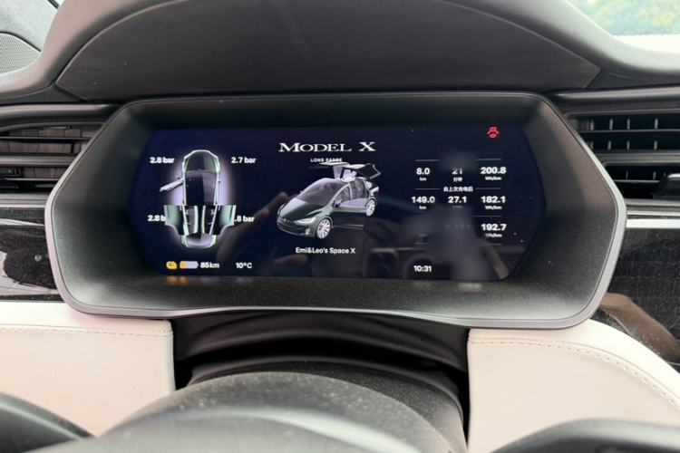 Used Tesla Model X 2019 Long-Range Version Instrument Cluster