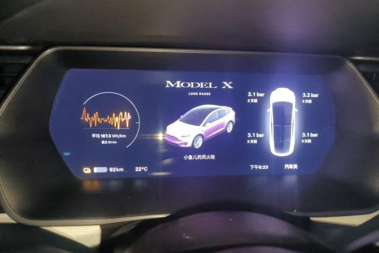 Used Tesla Model X 2019 Standard Range Version Instrument Cluster