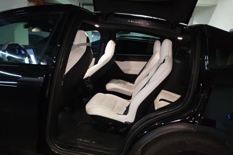 Used Tesla Model X 2019 Long-Range Version Left Rear Seat