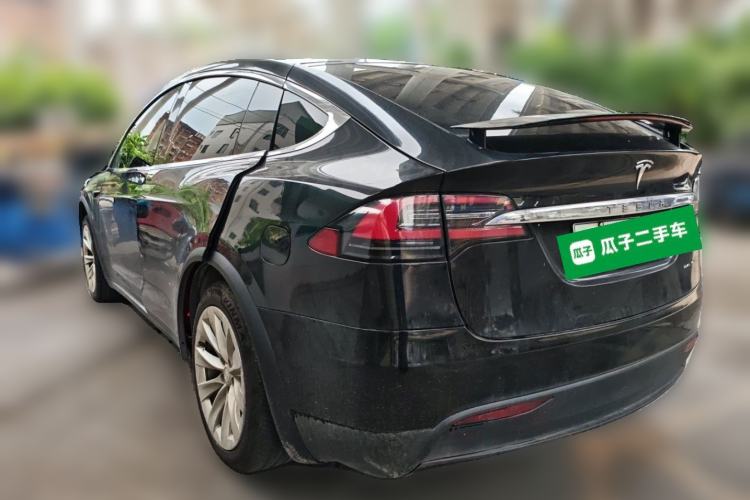 Used Tesla Model X 2019 Standard Range Version Rear Left 45 Deg